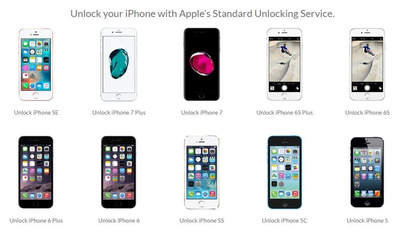 How to unlock iphone store 7 plus