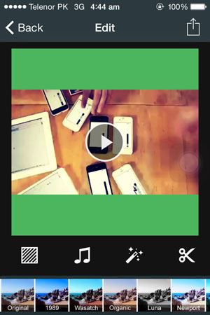 edit videos on iphone