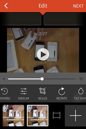 iPhone 6S video editing