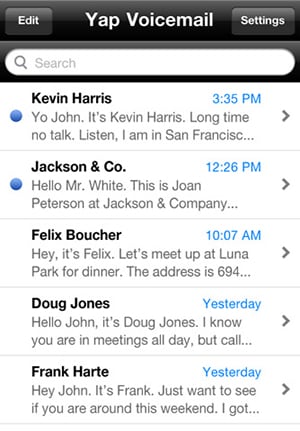 text voicemail iphone