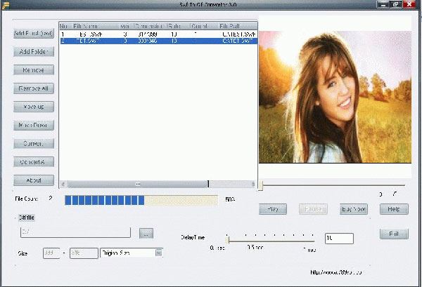 Download and buy VeryPDF Flash to Animated GIF Converter