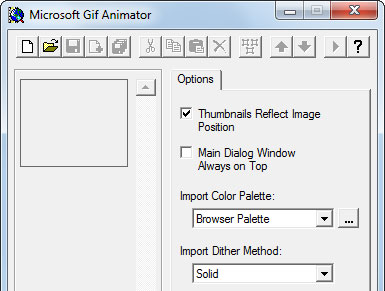 Download Microsoft GIF Animator 1.0 for Windows