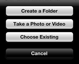 Upload Photos from iPhone to Skydrive