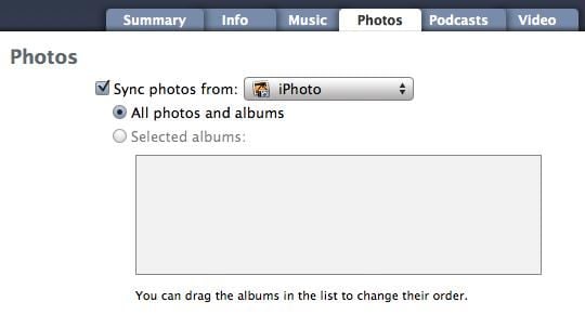 iPhone won't sync with iPhoto