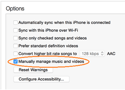 sync iphone with itunes