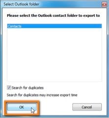 sync iPhone contacts to Outlook 3
