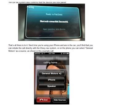 sync iphone with car bluetooth