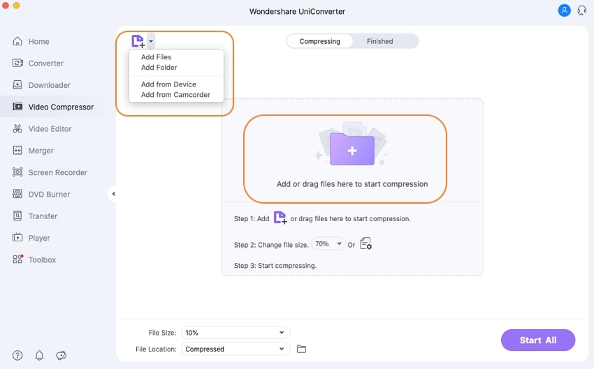 how to compress video files to fit in idvd