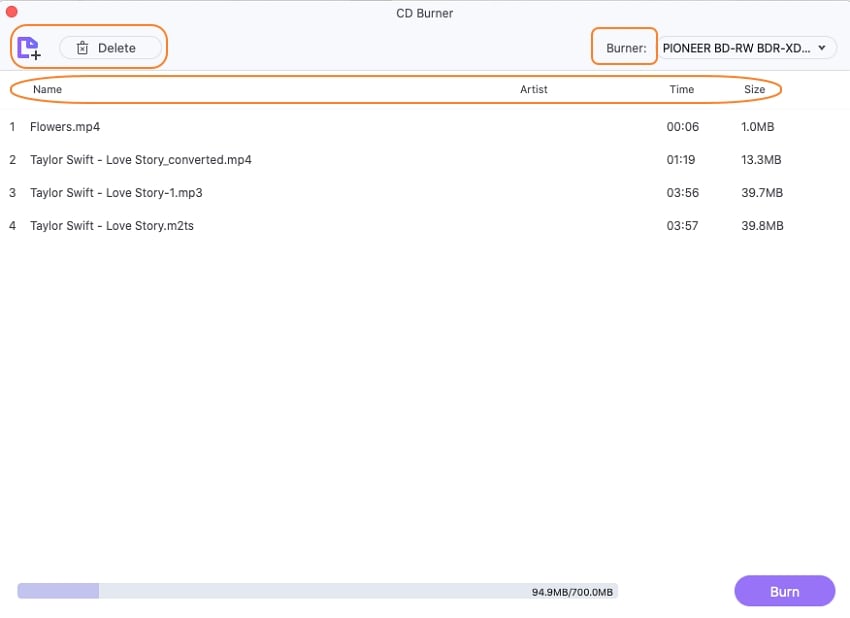 how to burn music on a cd 2