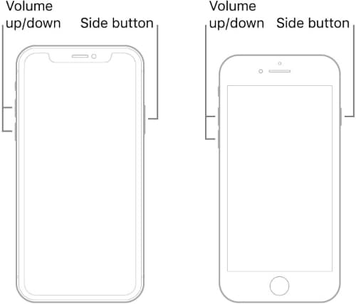 force restart iphone