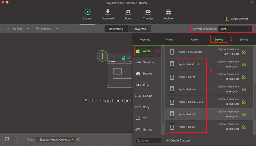 convert mpg files to ipad