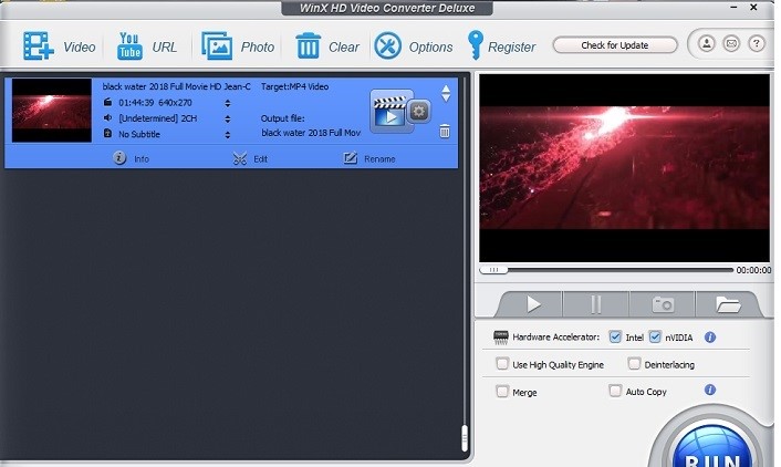 WinX HD Video Downloader