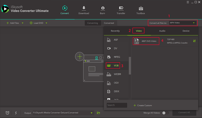 convert wmv to vob