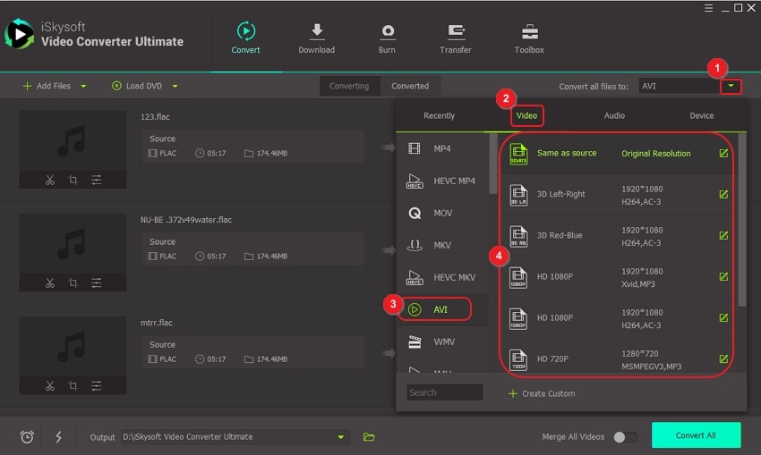 using ffmpeg to convert flac to wav