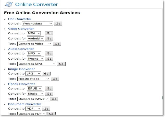 Online Converter