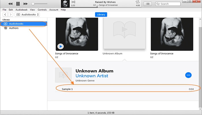 audiobook to mp3 with itunes