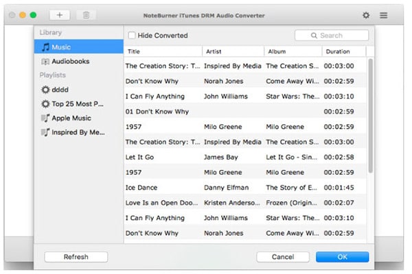 noteburner itunes drm audio converter