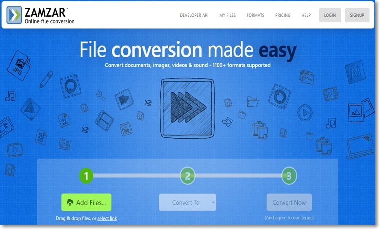 .mts file converter online