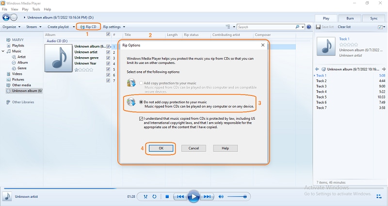 convert cda audio to mp3