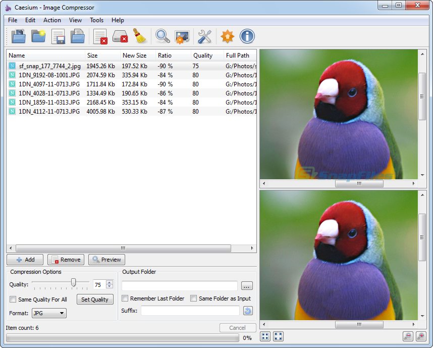 Caesium Image Compressor