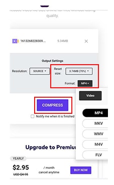 compress iphone video online 2