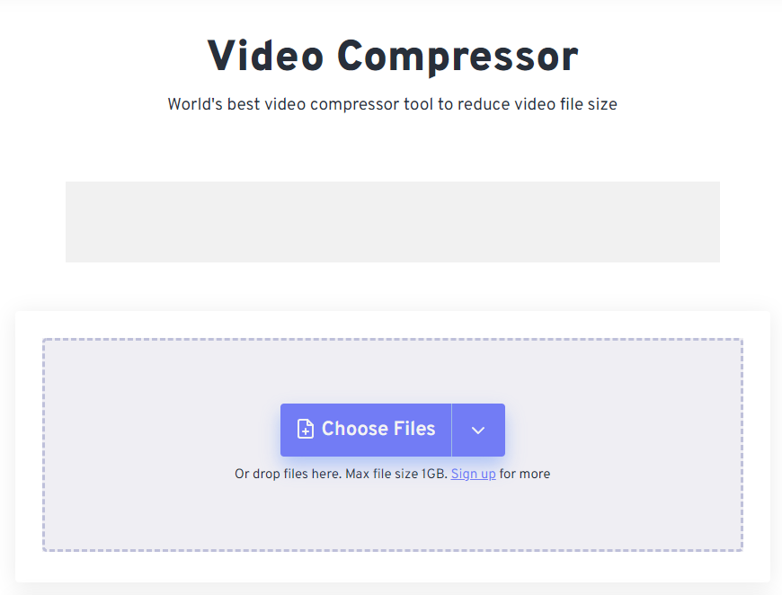 free convert compress step 1