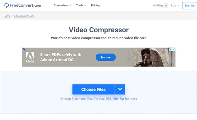 Free online deals mp4 compressor