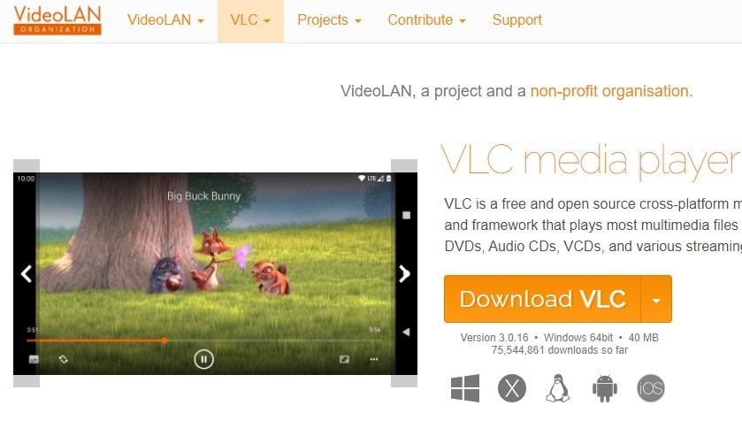 vlc reduce