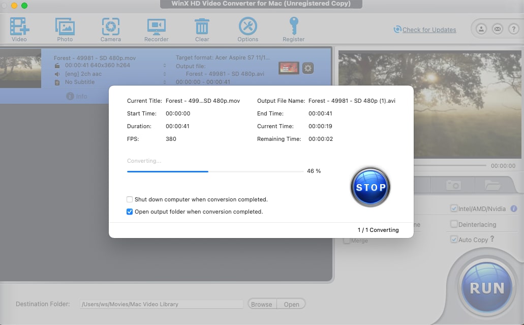 mov to avi converter free download