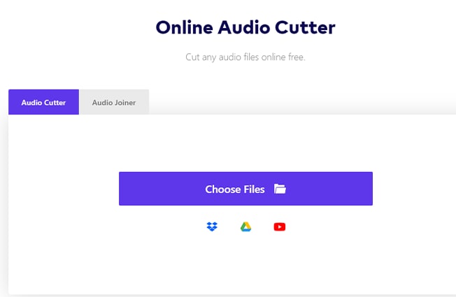 simple mp3 cutter online