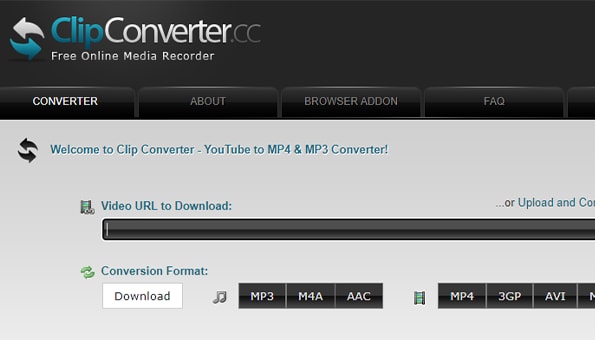 youtube to mov converter - ClipConverter.cc