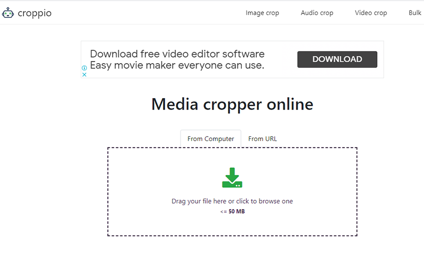 Croppio mp3 cropper