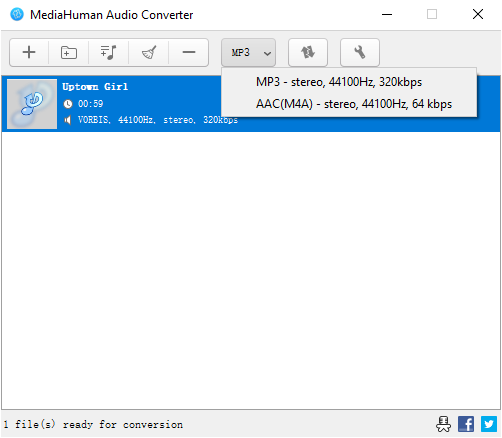 use aiseesoft to convert mp3 to m4r