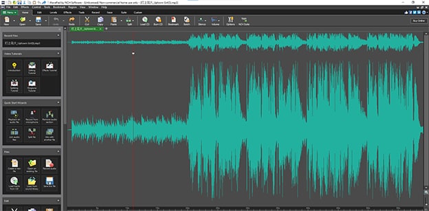 WavePad Audio wav Editing