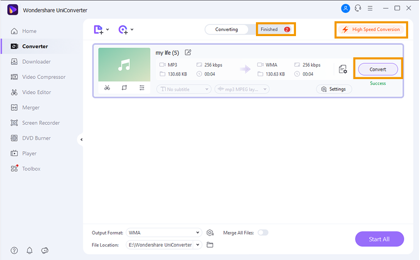 free unlimited wma to mp3 converter