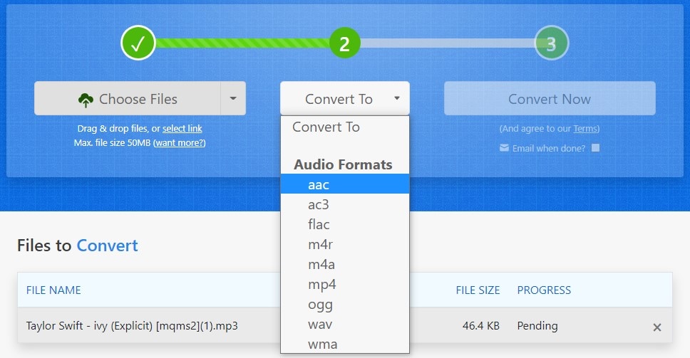 convert mp3 to itunes online