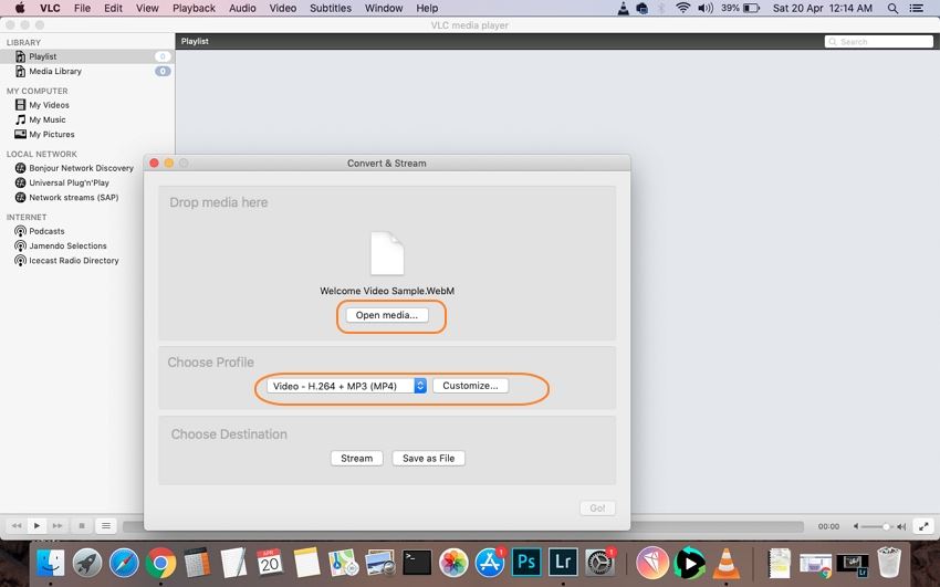 mac convert webm to mkv