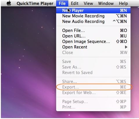 convert mov to mp4 with quicktime