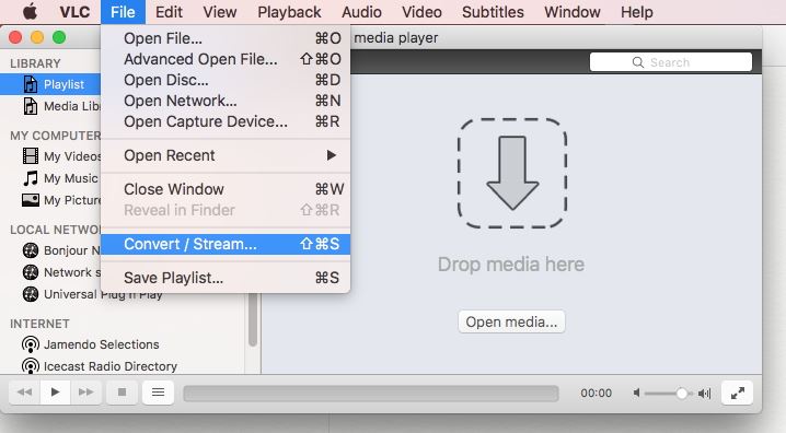 vlc mac os export video with different aspect ratio