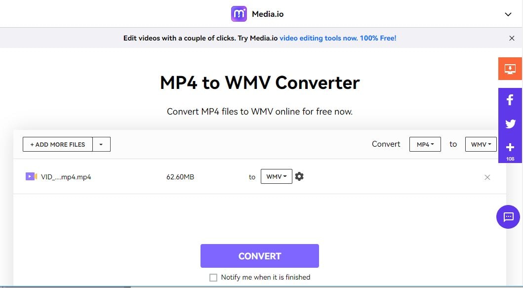 verdad bañera perjudicar MP4 to WMV Converter: How to Convert MP4 to WMV in VLC