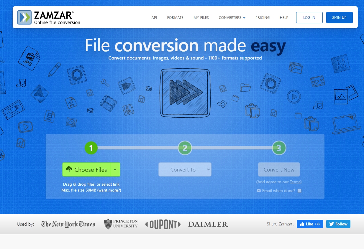 zamzar online converter