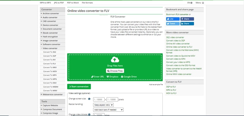 mov to vob converter online