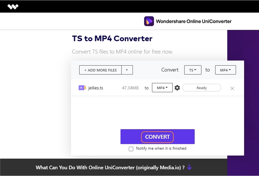 convert ts to mp4 online