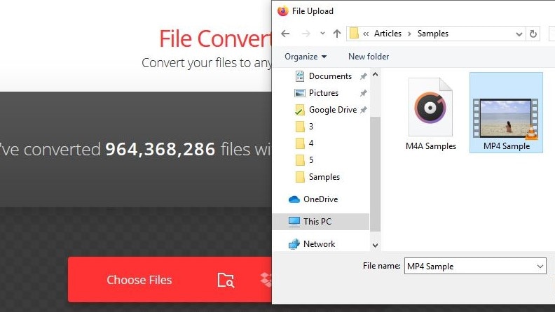 upload mp4 to convertio