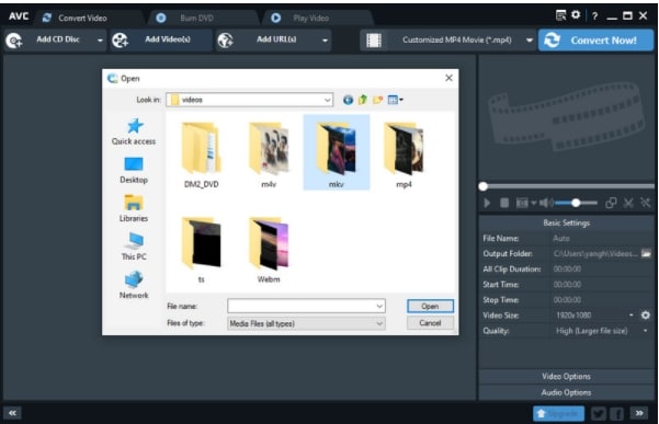 convert video to mp4 any video converter