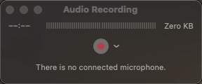record audio from computer 12