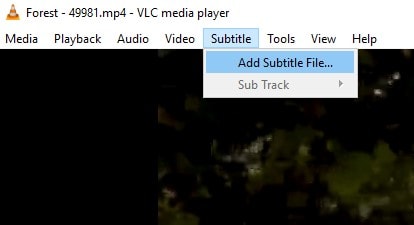 edit subtitle vlc