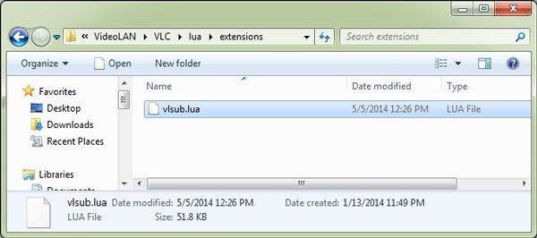 VLC Media Player to Download Subtitles 1