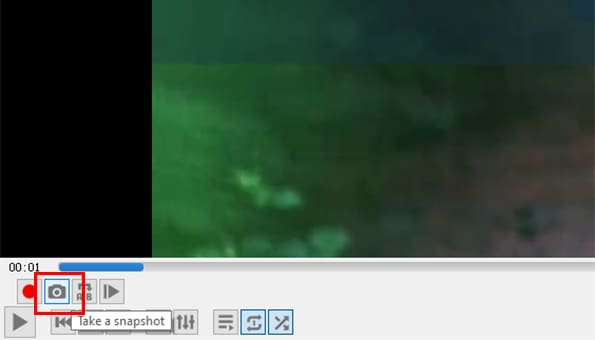 take snapshot vlc