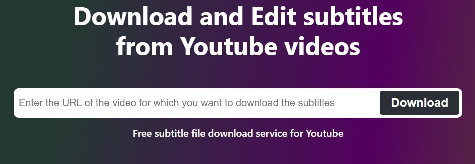 download youtube subtitle with checksub
